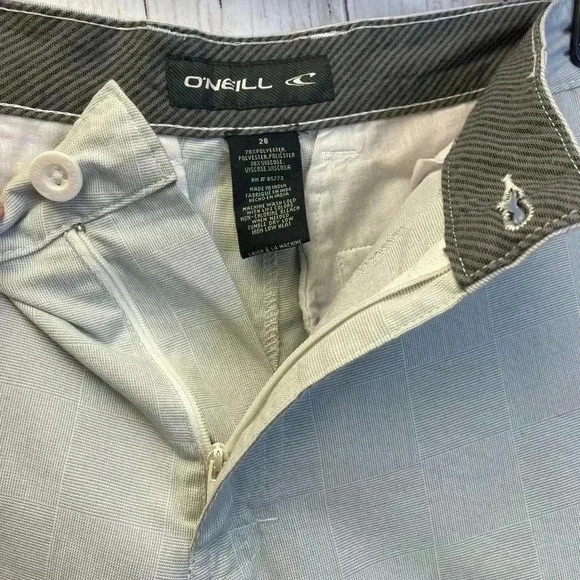 O’Neill light gray shorts size 28 casual/summer - Picture 6 of 10